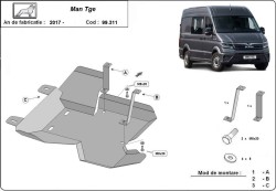 VOLKSWAGEN CRAFTER Bus (SYI, SYJ) - Plech