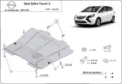 OPEL ZAFIRA TOURER C (P12) Kryt pod motor - Plech