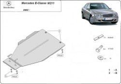 Kryt pod převodovku MERCEDES-BENZ E-CLASS Sedan (W211) - Plech