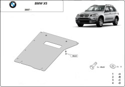 Kryt pod převodovku BMW X6 (E71) - Plech