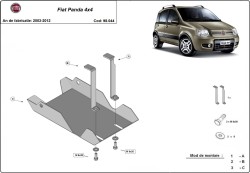 Kryt diferenciálu FIAT PANDA II Hatchback (169) - Plech